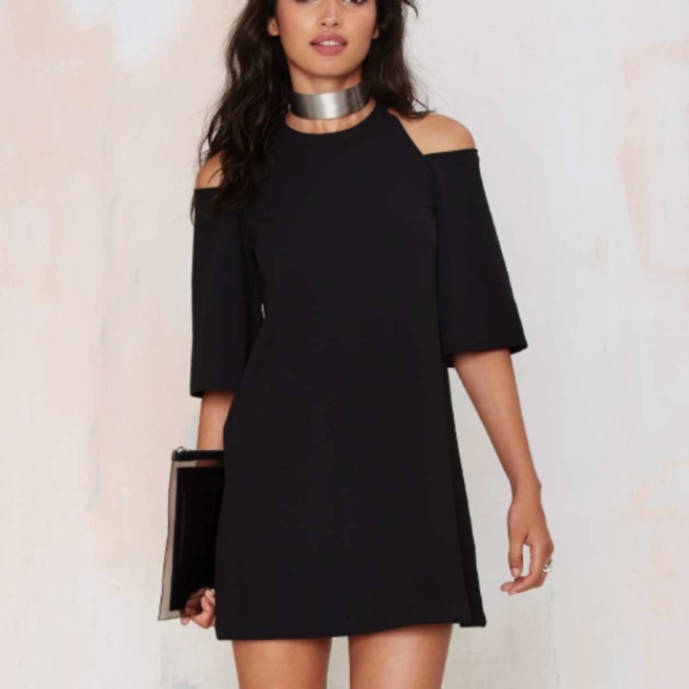 NastyGal Foxiedox Canary Shift Dress in Size L